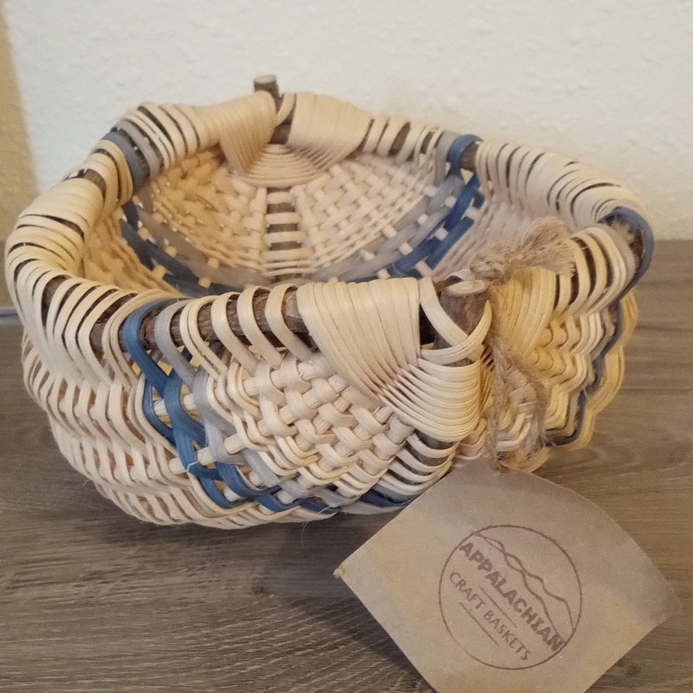 Appalachian Decorative Craft Basket " Flowing Rivers". SOLD OUT ONLINE